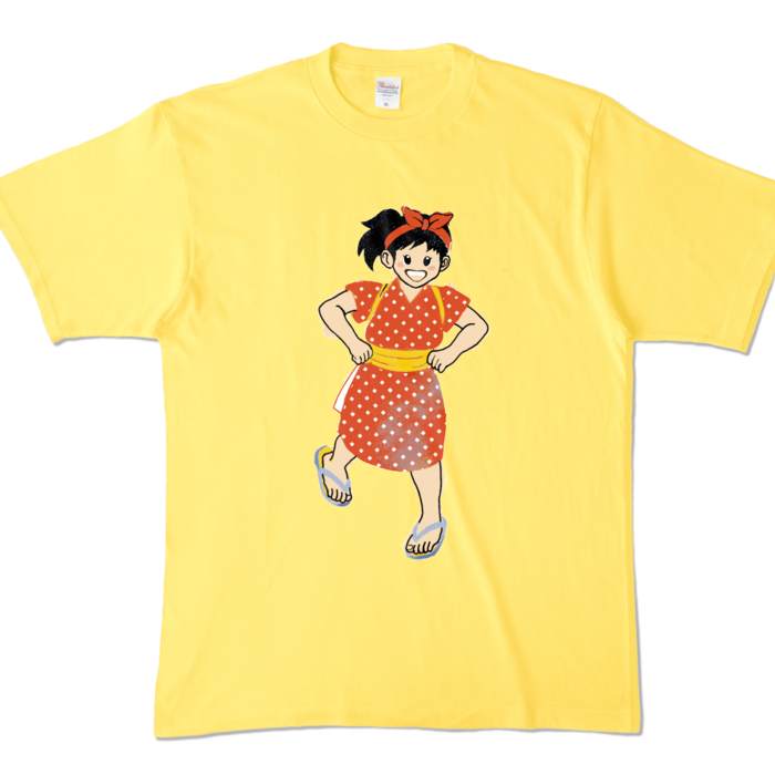 カラーTシャツ - XL - イエロー (濃色)