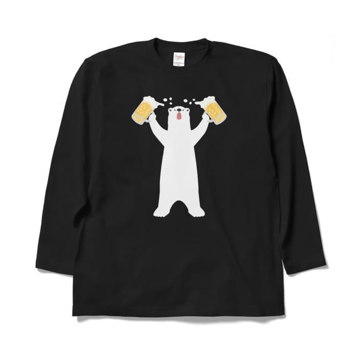 ロングスリーブTシャツ - XL - ブラック