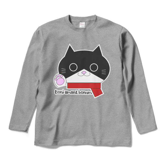 ロングスリーブTシャツ - M - 杢グレー