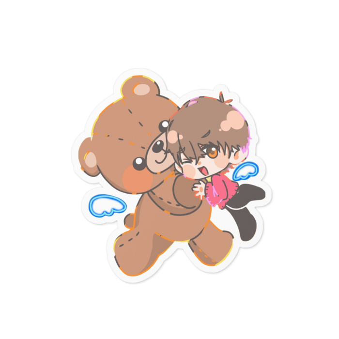 ステッカー - 100 x 100 (mm)