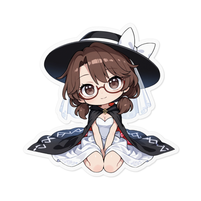 ステッカー - 100 x 100 (mm)(キャラのみ)