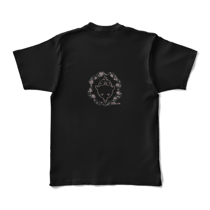 カラーTシャツ - XL - ブラック (濃色)