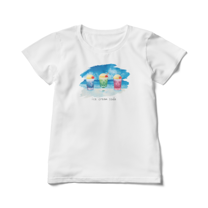 レディースTシャツ - L - 白