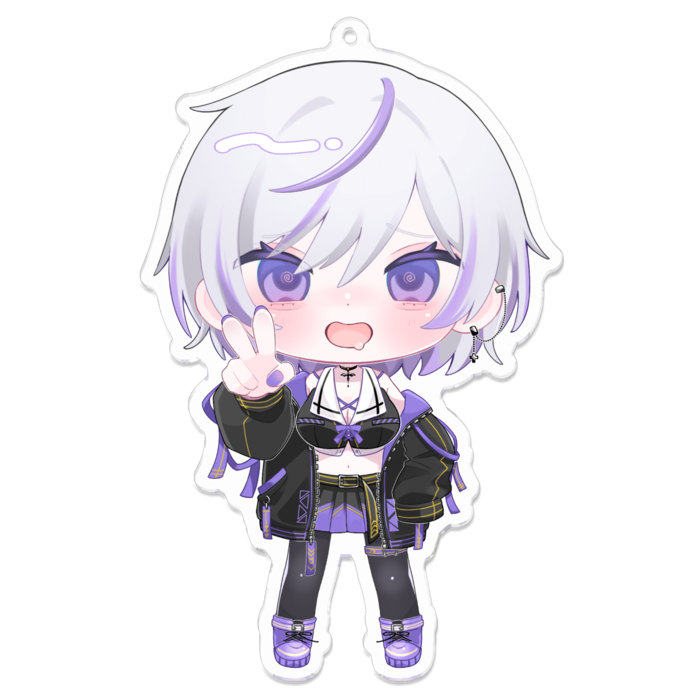 アクリルキーホルダー - 100 x 100 (mm)