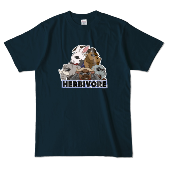 カラーTシャツ - L - ネイビー (濃色)