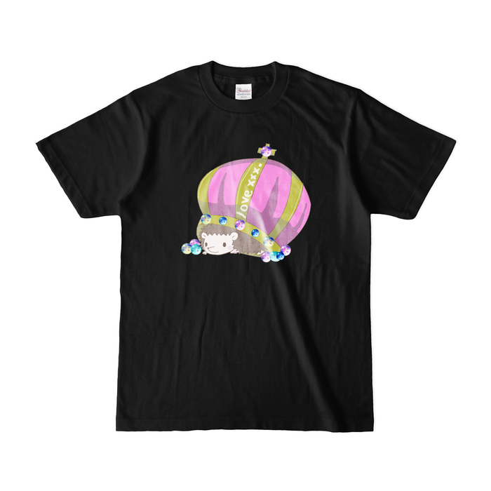 カラーTシャツ(濃色) - S - ブラック