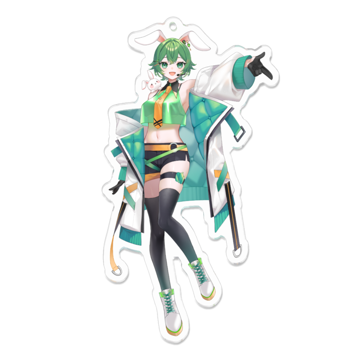 アクリルキーホルダー - 100 x 100 (mm)