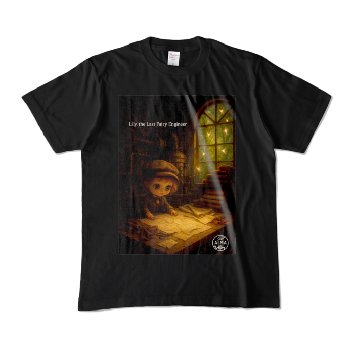 カラーTシャツ - M - ブラック (濃色)