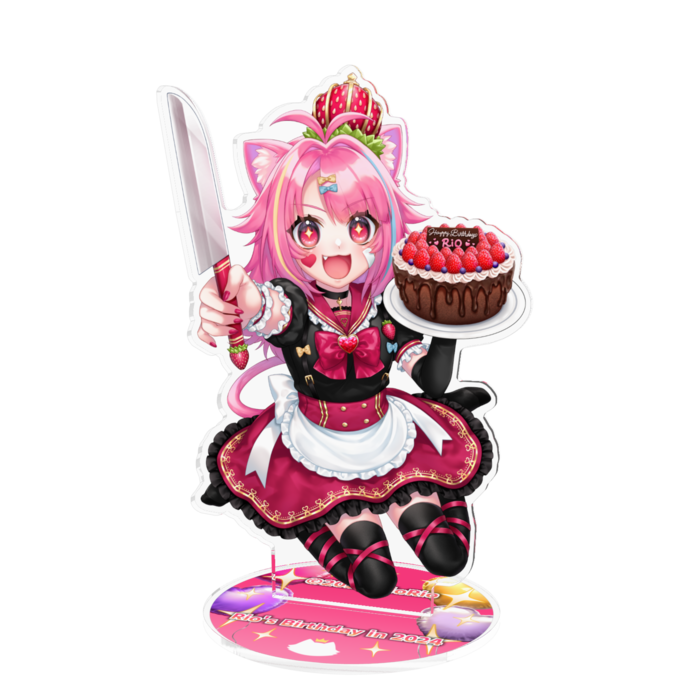 アクリルフィギュア - 160x160mm