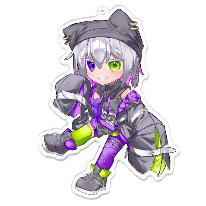 アクリルキーホルダー - 100 x 100 (mm)