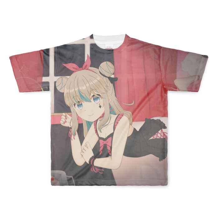 フルグラフィックTシャツ - L - 正面印刷のみ