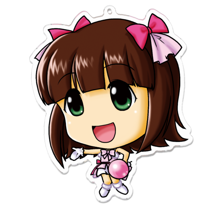 アクリルキーホルダー - 100 x 100 (mm)