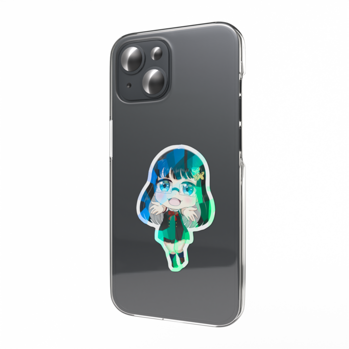 ホログラムスマホステッカー - 縦