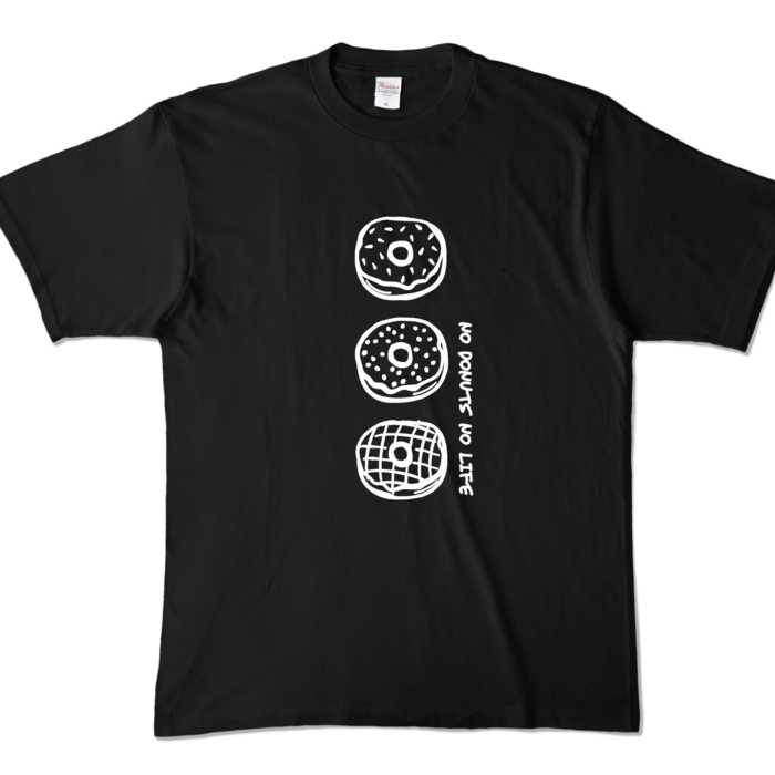 カラーTシャツ - XL - ブラック (濃色)