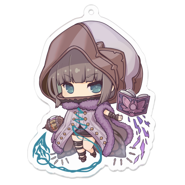 アクリルキーホルダー - 70 x 70 (mm)