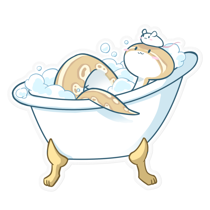 【バスタイム🛁】ボールステッカー(コーラルグローバター) 16cm