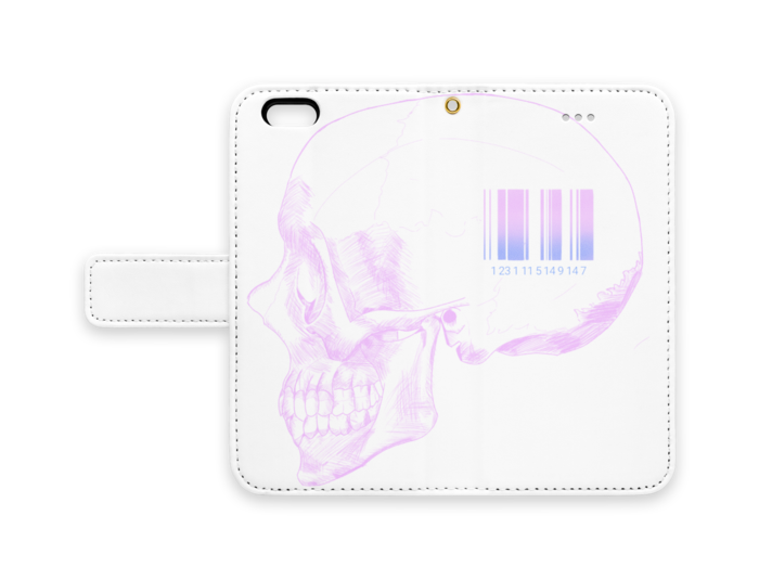 手帳型iPhoneケース - iPhone 6 / 6s - ストラップ穴 あり