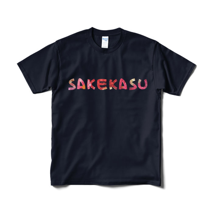 SAKEKASU Flower T - M - ネイビー