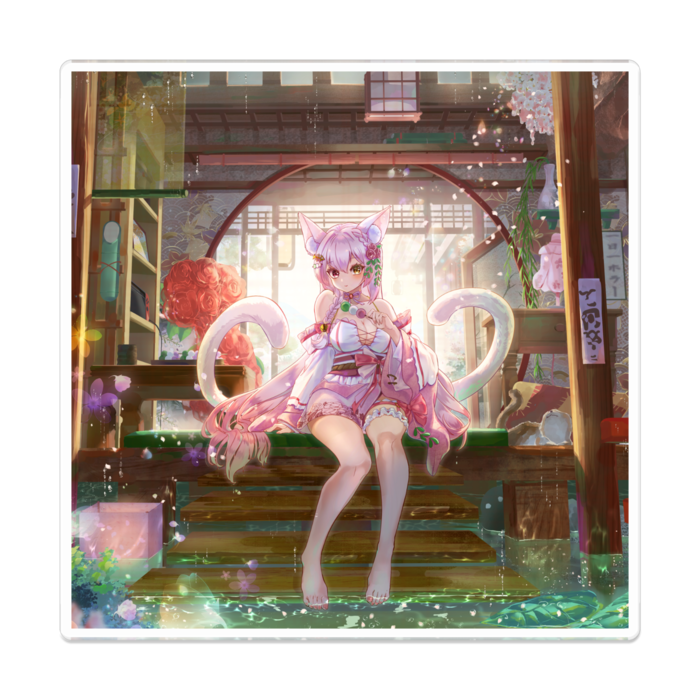 アクリルバッジ - 100 x 100 (mm)