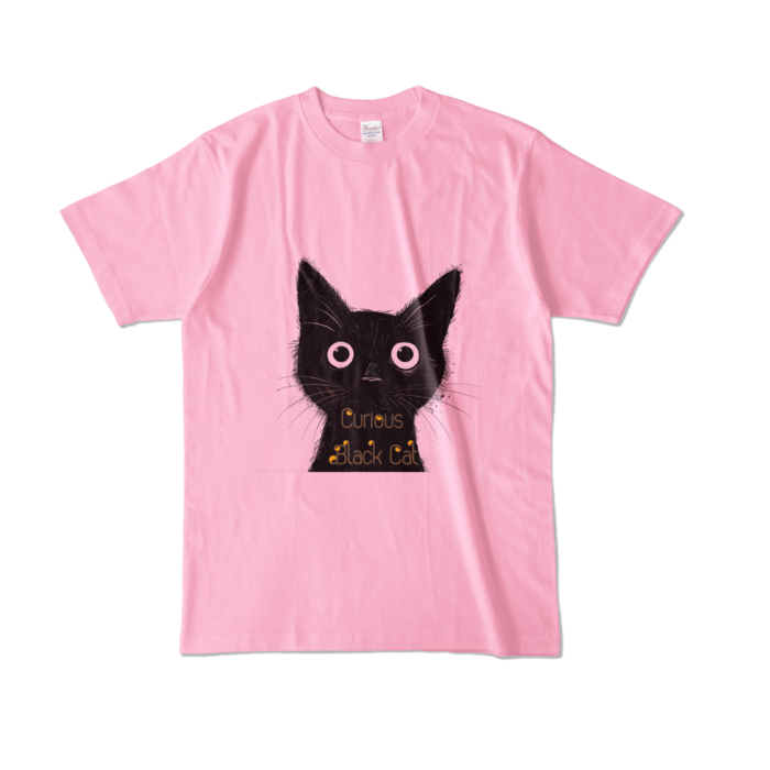 カラーTシャツ - L - ピーチ (淡色)