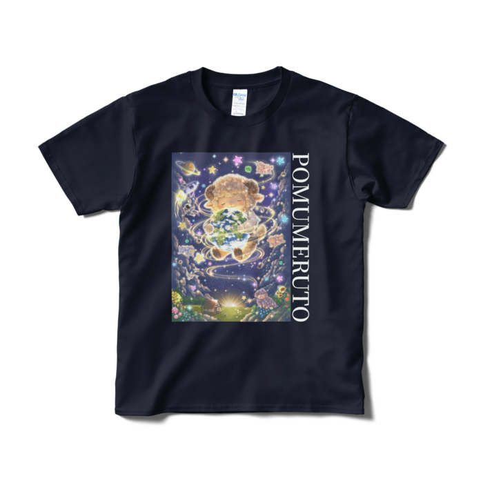  - S - めるとポスターTシャツ