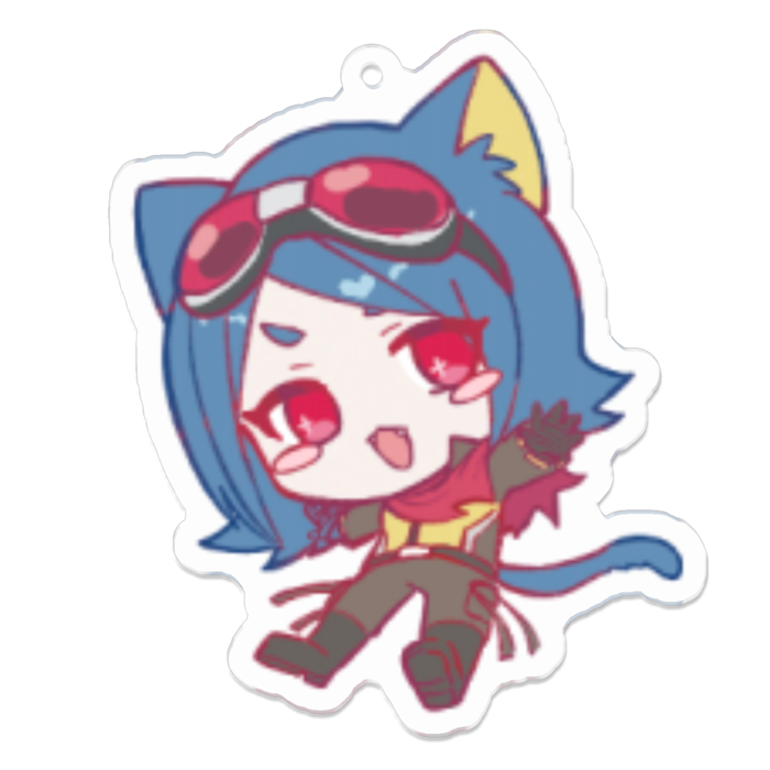 アクリルキーホルダー - 70 x 70 (mm)
