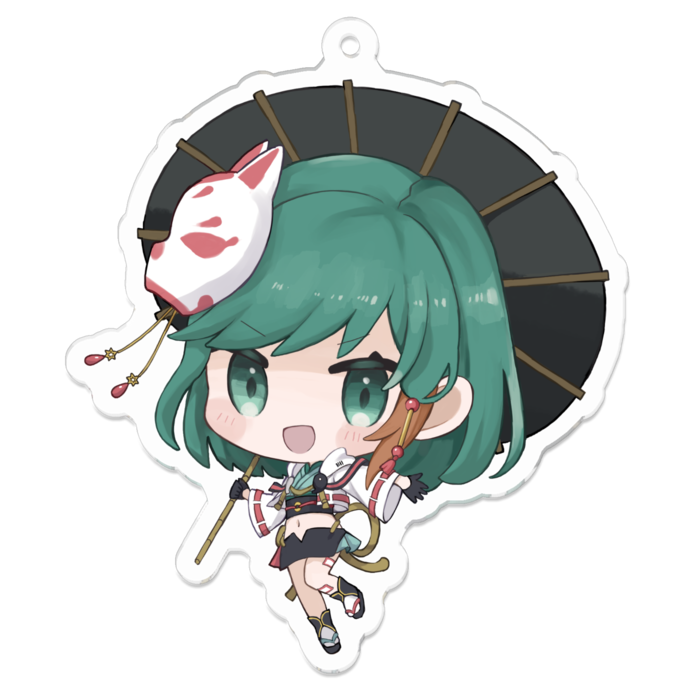 アクリルキーホルダー - 70 x 70 (mm)