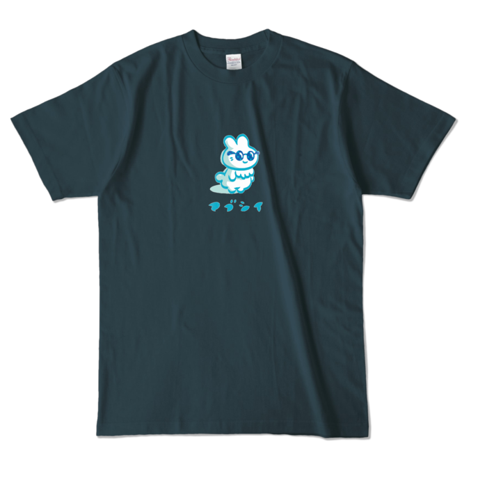 カラーTシャツ - L - デニム (濃色)