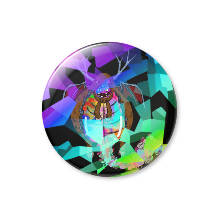 ホログラム缶バッジ - 44mm