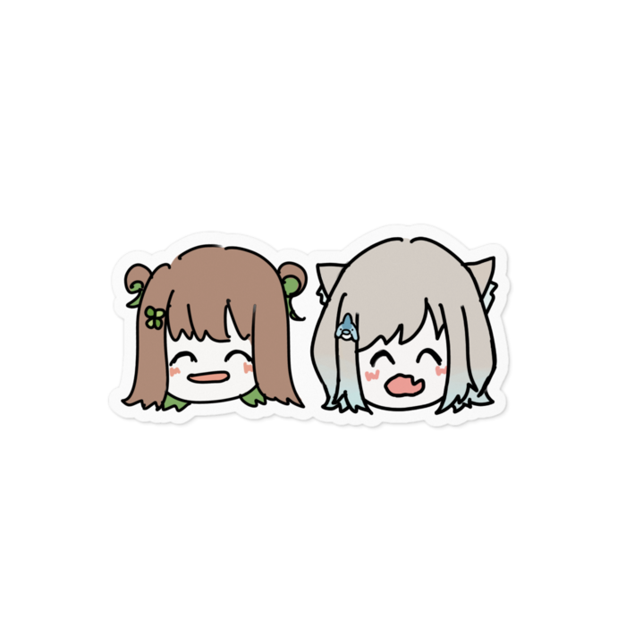 ステッカー - 100 x 100 (mm)