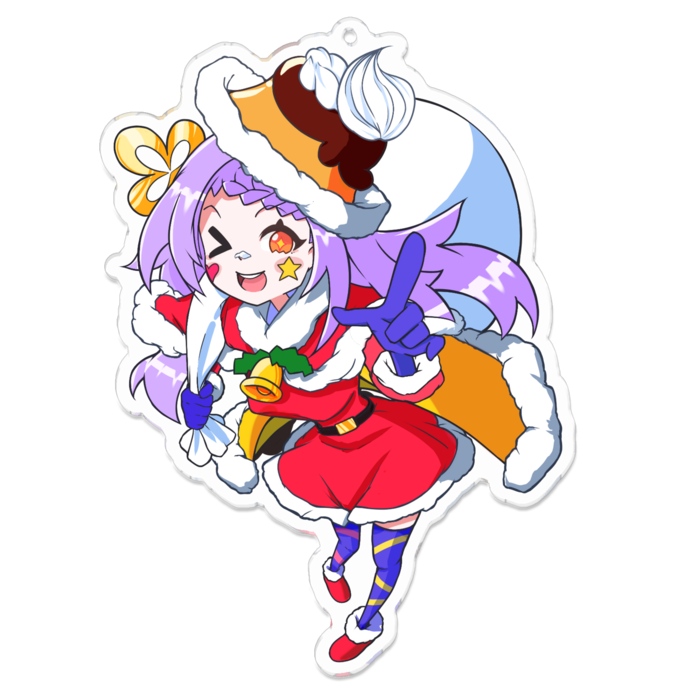 アクリルキーホルダー - 100 x 100 (mm)