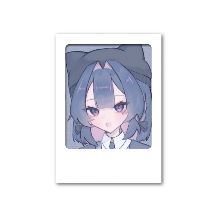 フォト風カード - 縦 - 片面