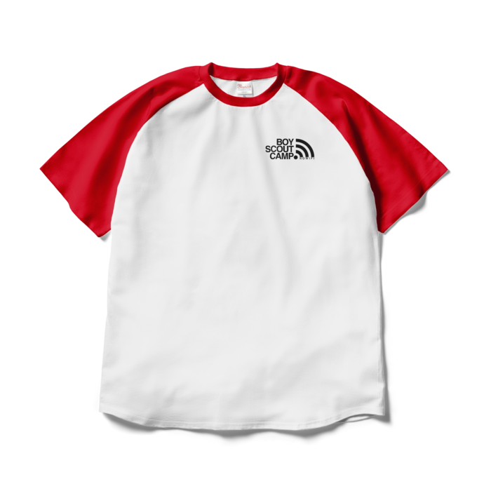 ラグランTシャツ - XL - レッド