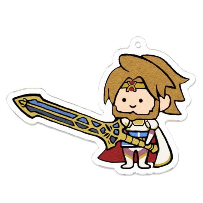 アクリルキーホルダー - 70 x 70 (mm)