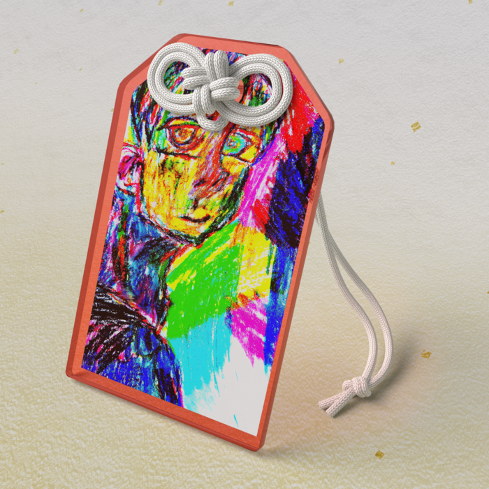 アクリルお守り - 50 × 80mm(1)