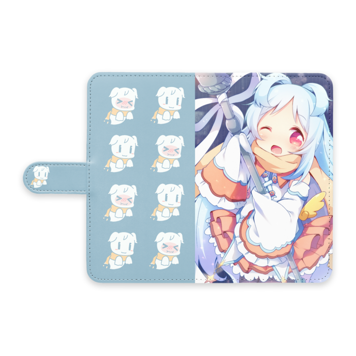 手帳型Androidケース - L - ストラップ穴 なし