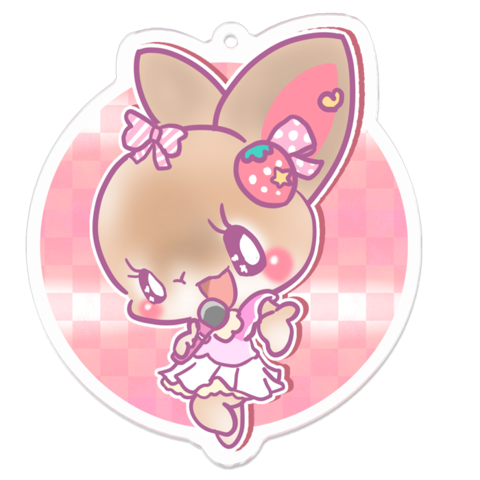 アクリルキーホルダー - 70 x 70 (mm)