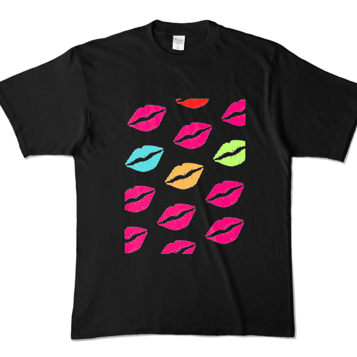 カラーTシャツ - XL - ブラック (濃色)