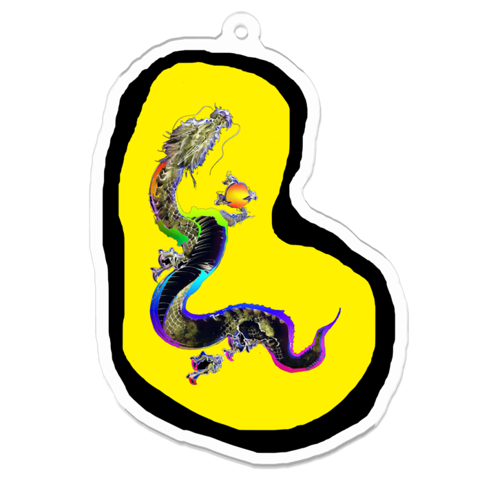 アクリルキーホルダー - 70 x 70 (mm)