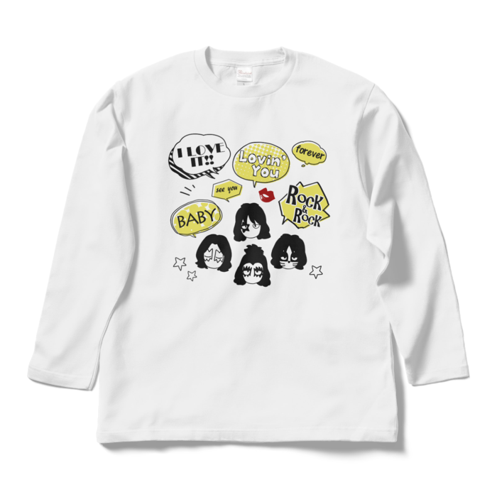 ロングスリーブTシャツ - L - ホワイト