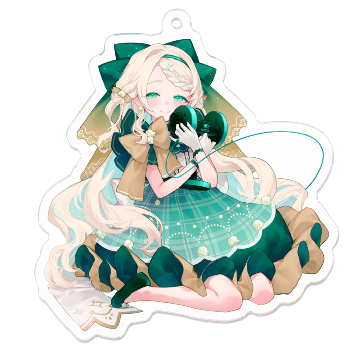 アクリルキーホルダー - 70 x 70 (mm)