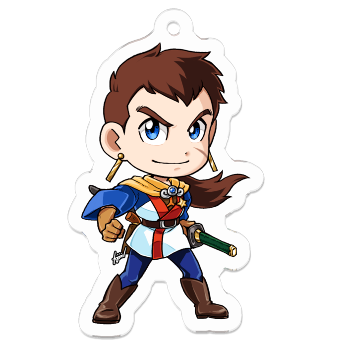 アクリルキーホルダー - 50 x 50 (mm)