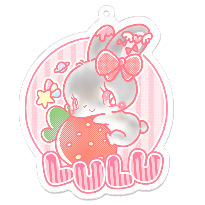 アクリルキーホルダー - 70 x 70 (mm)