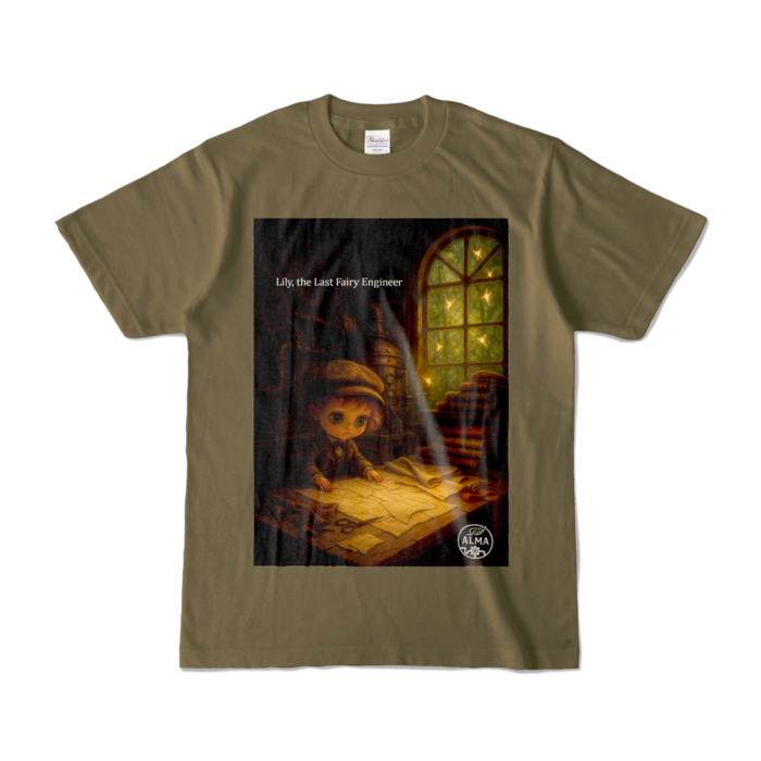 カラーTシャツ - S - オリーブ (濃色)