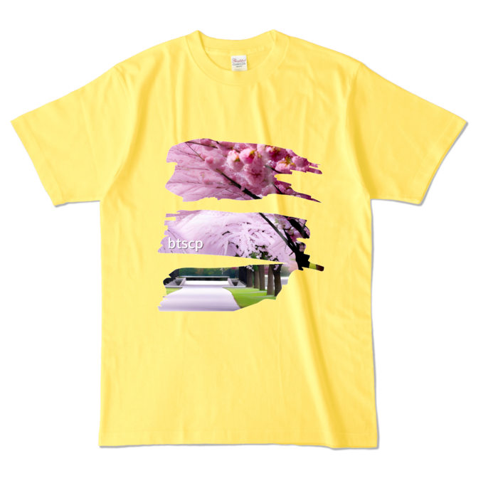 カラーTシャツ - L - イエロー (濃色)