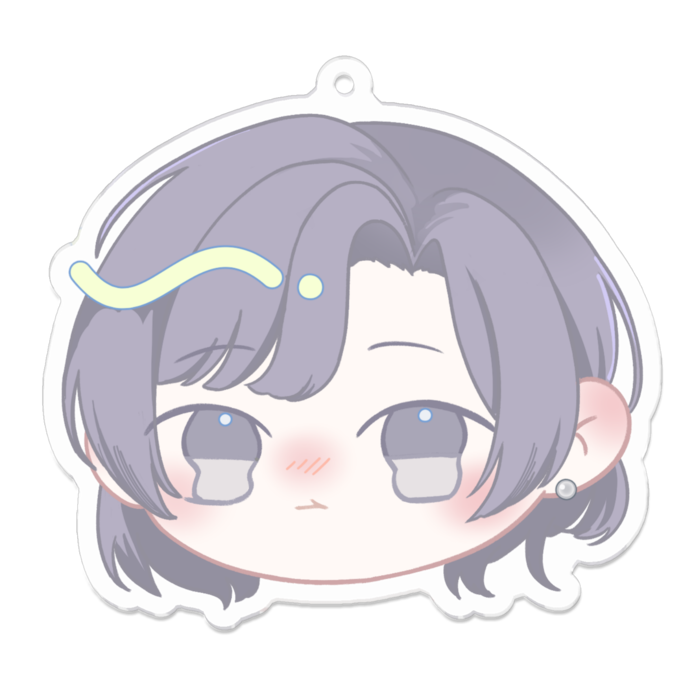 アクリルキーホルダー - 70 x 70 (mm)