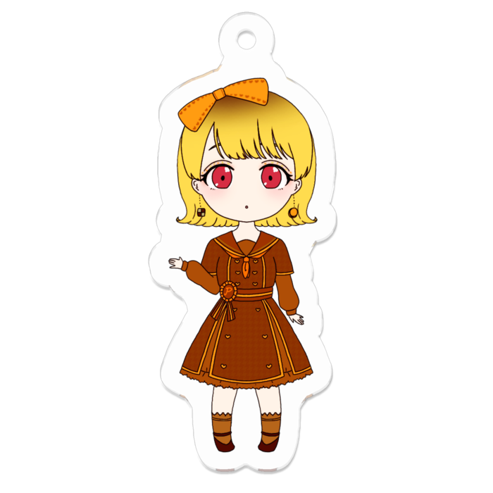 アクリルキーホルダー - 50 x 50 (mm)