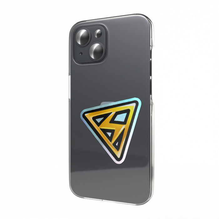 オーロラスマホステッカー - 縦