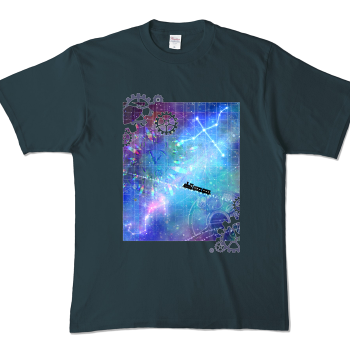 カラーTシャツ - XL - デニム (濃色)