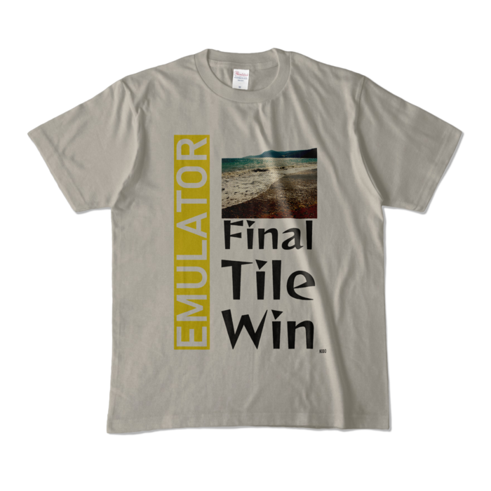 カラーTシャツ - M - シルバーグレー (淡色)